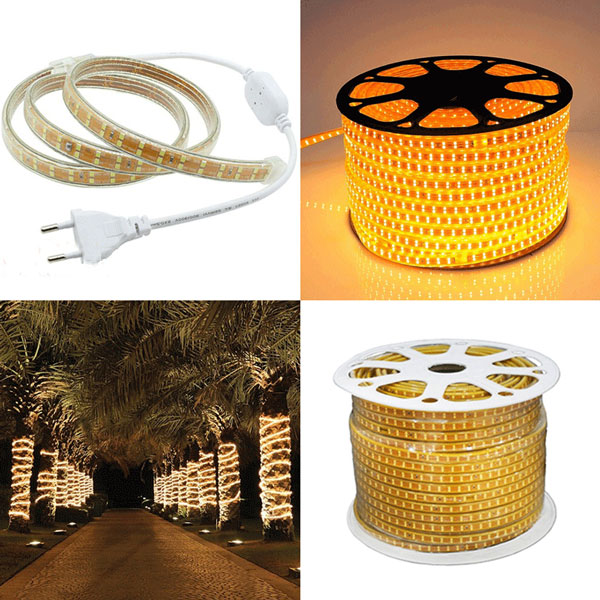 Đèn led trang trí cây bằng dây