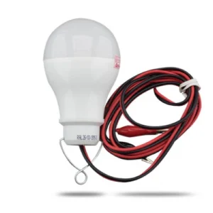 Đèn LED bulb tròn 9W A60N1 9W DCV2 đầu kẹp dùng điện AC quy 11 12 7 vdc 3