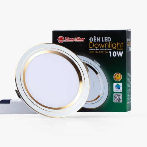 Đèn LED downlight âm trần đổi màu 110 12W AT20 DM
