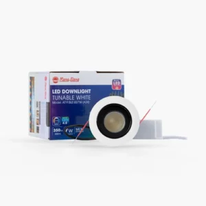 Đèn LED downlight âm trần xoay góc 65 7W điều khiển Bluetooth AT19 BLE A24