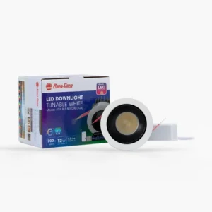 Đèn LED downlight âm trần xoay góc 80 12W điều khiển Bluetooth AT19 BLE A24