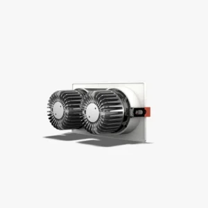 Đèn LED downlight âm trần xoay góc 80×160 10WX2 Plus AT25 4