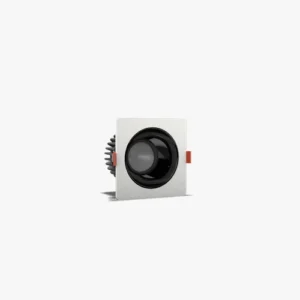 Đèn LED downlight âm trần xoay góc 80×80 10WX1 Plus AT25 3
