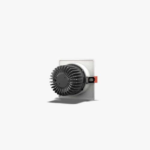 Đèn LED downlight âm trần xoay góc 80×80 10WX1 Plus AT25 5