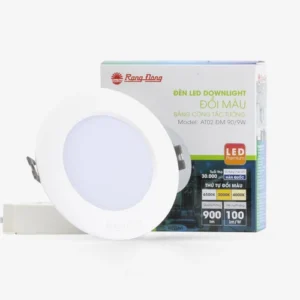 Đèn LED downlight đổi màu AT02 90 9W
