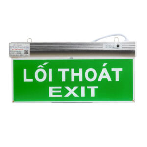 Đèn LED exit chi dan Rạng Đông 2 mặt 2W CD01 pccc