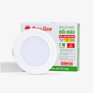 Đèn LED panel tròn đổi màu 90 7W PT04 DM 2