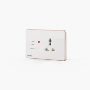 Ổ cắm chống giật âm tường OCAT01 1C 16A 2