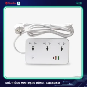 Ổ cắm thông minh Wi-Fi OC08 WF usb 3C 10A 5
